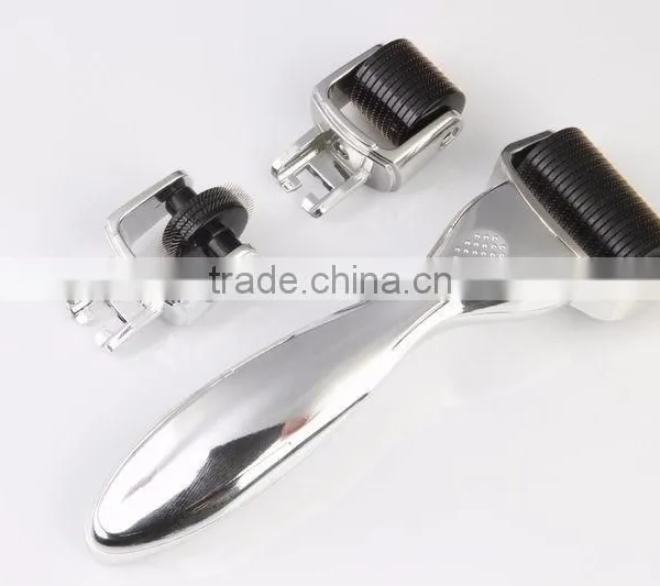 Newest ! 3 in 1 Derma Roller Needles Stainless Micro Needle Therapy Derma Roller photo-5