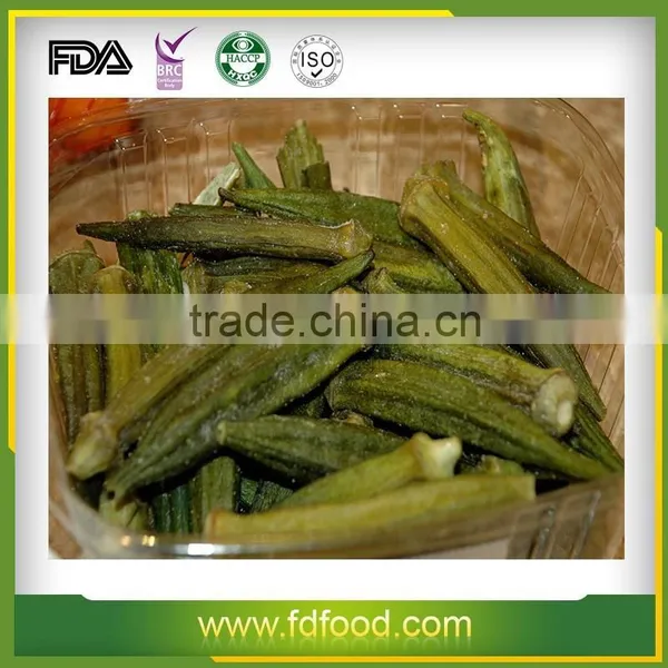 Pure Natural an Well Sold Freeze Dried Okra, 2016 photo-3