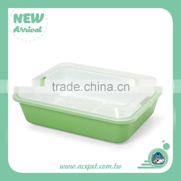 670-A Taiwan Design Pet Product,3coior Plastic Indoor Cat/Pet Litter Box Toilet With Scoop photo-5