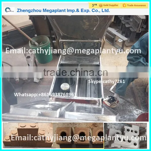 Building Used Manual Clay Interlocking Brick Machinery Price photo-6