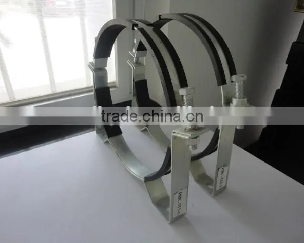 8"to 15" Zinc Plated With Rubber Hose Pipe Clamp Types photo-2