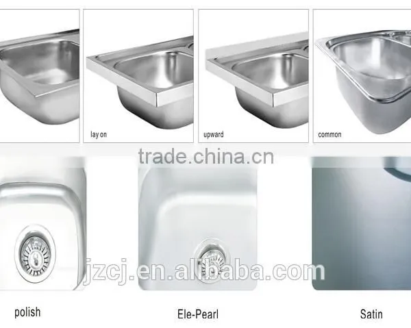 Taizhou Factory Supply Stainless Steel Kitchen Sink 100x50 photo-2