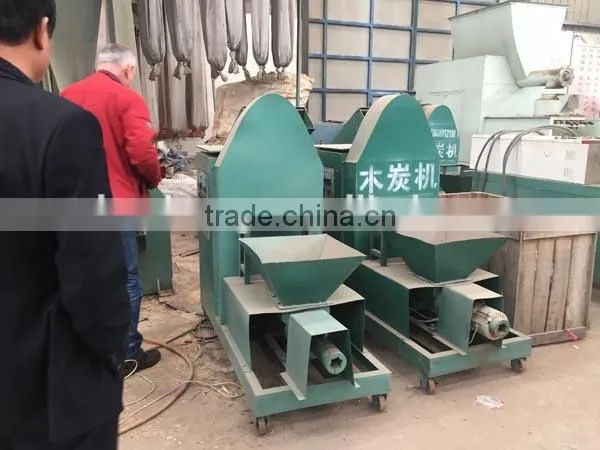 Wood Sawdust Charcoal Making Machine Working Principle photo-2