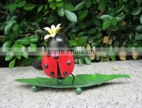 2015 Newest Design Funny Ladybug Metal Ladybug Garden Ladybug Garden Decoration Ladybug Metal Ladybug Garden Ornaments photo-3