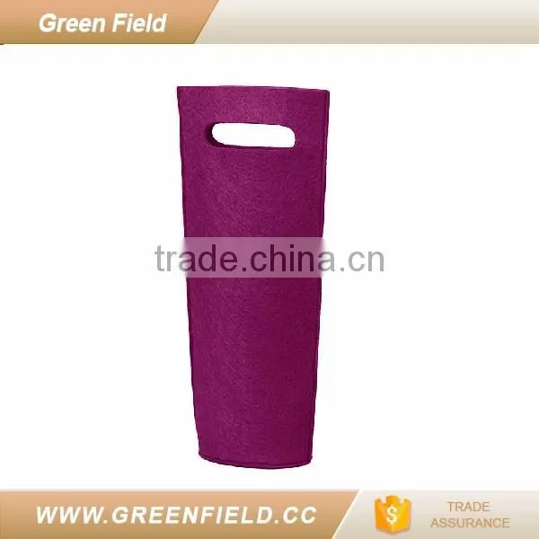 Eco-friendly Felt Fabric Wine Bottle Bag Wine Accessory Designer 2017 photo-2