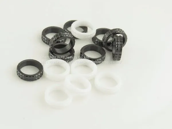 Round Fastener Ceramic Pendant Accessory Ceramic Ring photo-3