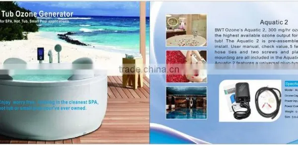 Outdoor Spa Water Treatment 300mg/h Bwt Balboa Spa Ozone Generator photo-6