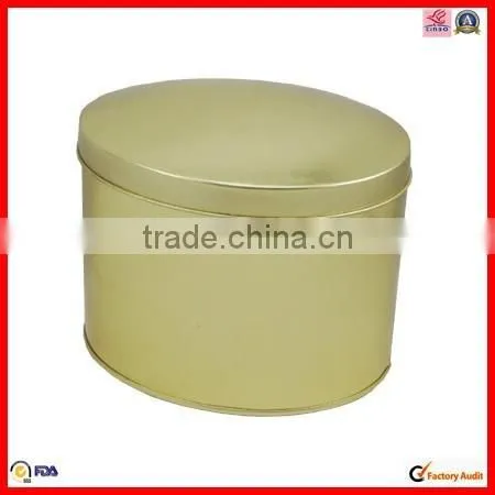 Wholesale Oval Embossing Lid Tea Tin Can photo-4
