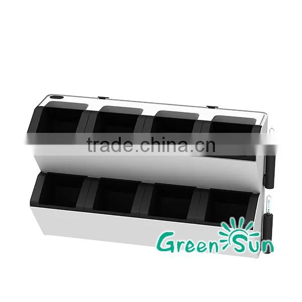 Dual Layer Vertical Garden Green Wall Module Artificial Hanging Wall for Plants Synthetic Grass Moss Turf Indoor Decor photo-3
