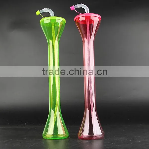 Colorful Plastic Party Bottle With Straw photo-4