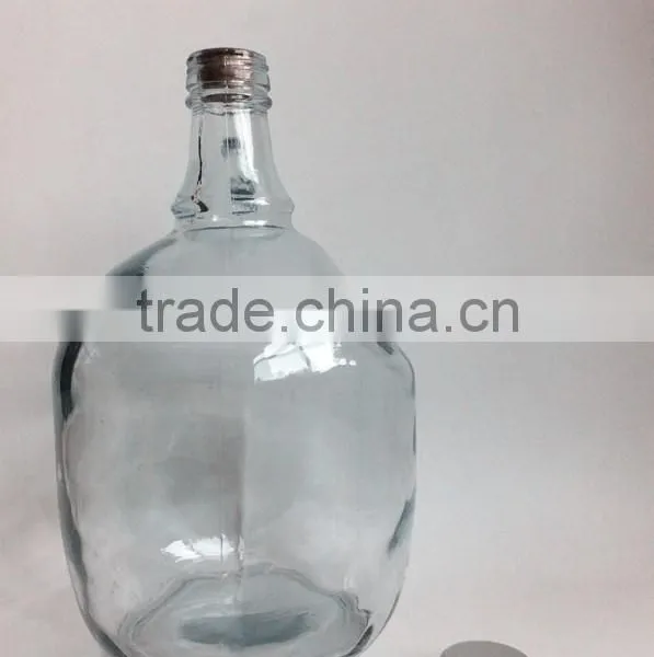 Wholesale Cheap 3L of Red Wine Glass Bottles With a Cork and Aluminum Cover,glassware photo-5
