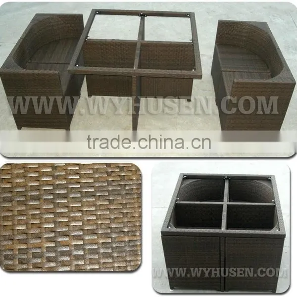 Garden Wicker Coffee Table Sets