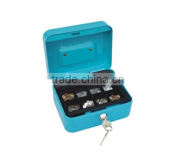 451507 Security Box Metal Safe Cash Storage Money Coins Lock Box photo-2