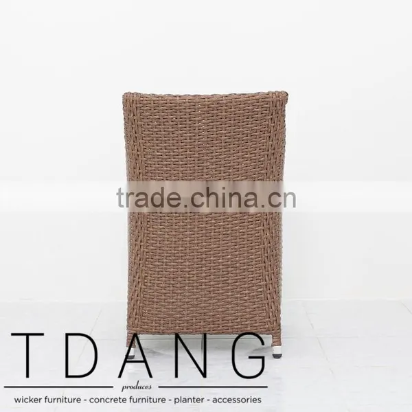 Largo Wicker Dining Chair - Vietnam Poly Rattan - Outdoor Patio Furniture photo-6