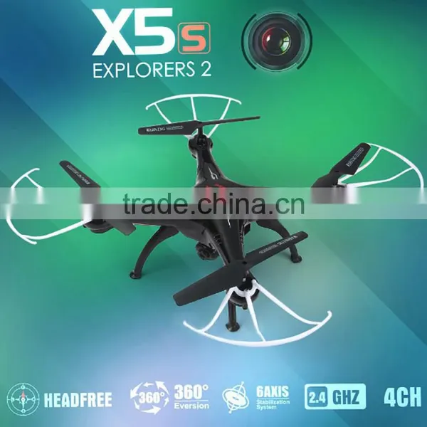 Syma X5c Upgrade Syma X5sc 2.4G 4CH Professional Aerial RC Helicopter Quadcopter Drone With 2MP Camera photo-2