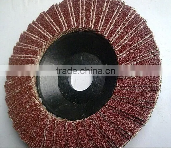 100x16mm Flap Disc With Fiberglass Backing for Angle Grinder photo-2