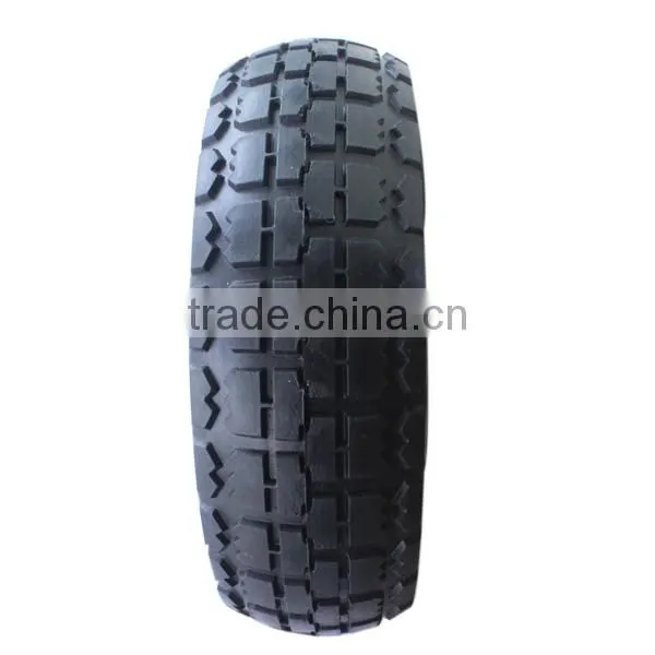 Qingdao Wantai 7 Inch Pneumatic Small Rubber Wheels Wheelbarrow Wheels photo-2