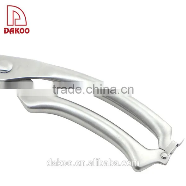 Whole Stainless Steel Safe Locking System Poultry Scissors photo-5