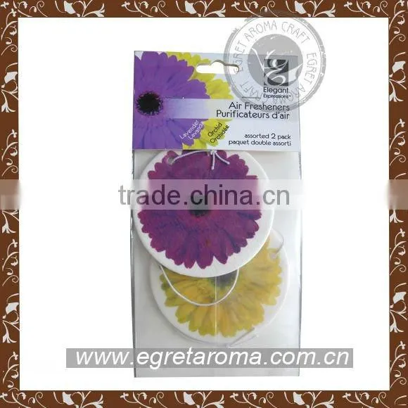 EA1-1004 Cotton Paper Hanging Car Air Freshener photo-5
