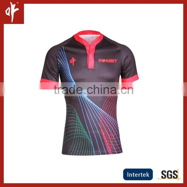 New Zealand Rugby Shirt, Custom Blank Rugby Jersey Made in China photo-5