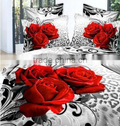 High Quality Home 100%cotton Digital Printed Bed Sheet photo-2