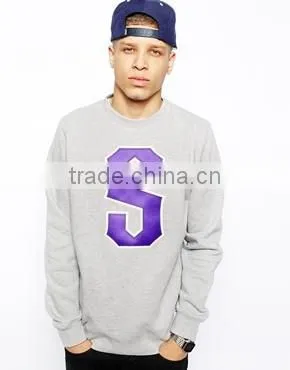 Plain Custom Fashion Crewneck Sweatshirt photo-3