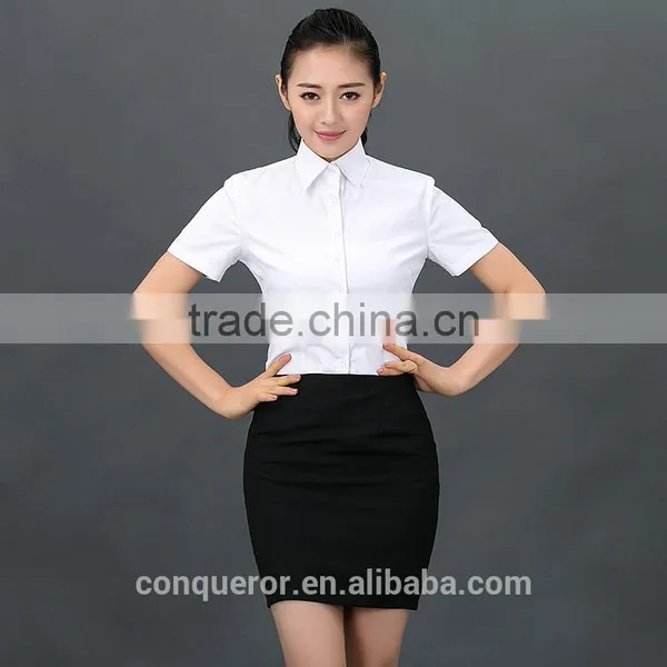 New Design Made to Measure Summer Shirt for Lady photo-2