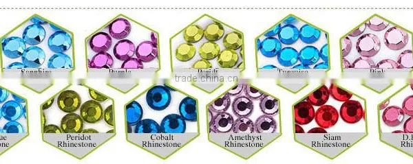 Crystal Clear Hotfix Flat Back Rhinestone photo-4