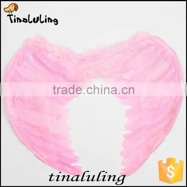 China Party Supplier Big White Angle Feathers Wings for Birthday Party Decorations photo-4