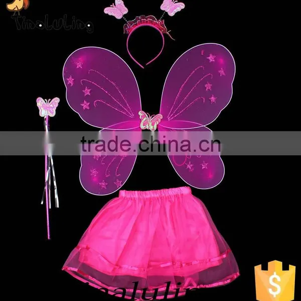 New Products 2016 Butterfly Fairy Wing Girls Party Dress Costume Party Supplies photo-6