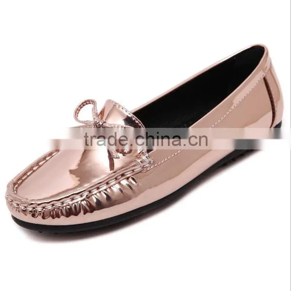 Zm50221b Fashion Flat Shoes Lady Latest Pure Color Casual Women Shoe photo-3