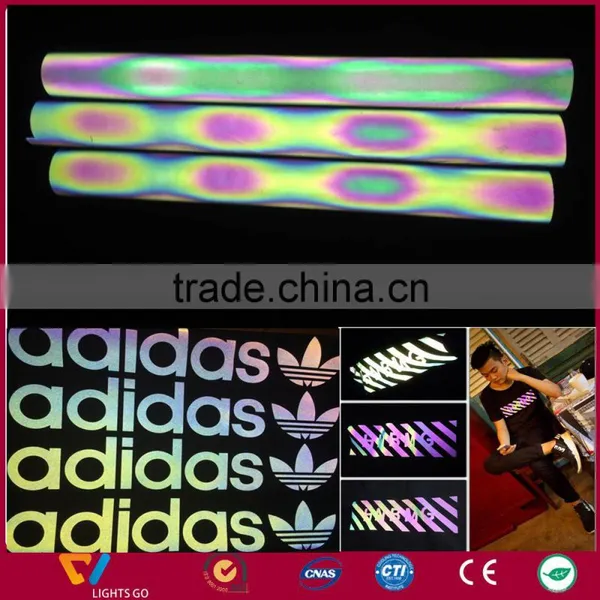 Heat Transfer Aurora Reflective Logo/rainbow Transfer Reflective Logo/reflective Logo photo-6