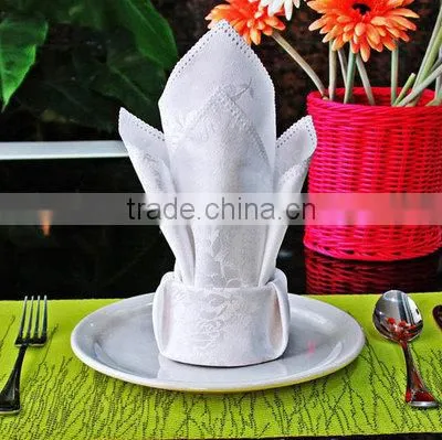 Hot Sale Luxury Hotel Jacquard Table Napkin photo-5