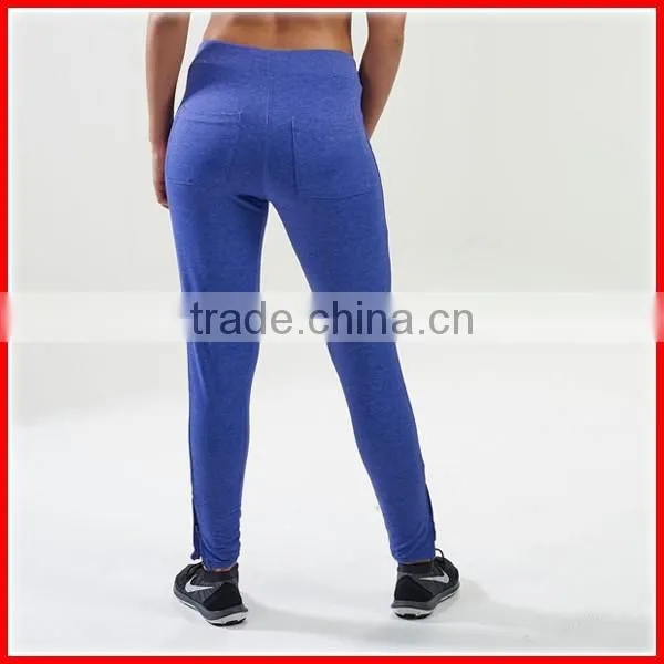 Fitted Tracksuit Custom Women Gym Sportswear Two Tone Plain Tracksuit Wholesale photo-5