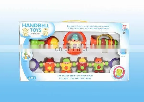 Newest Baby Series Rattle Bell Toy,Cute Cartoon Mushroon Design Rattle Bell photo-2