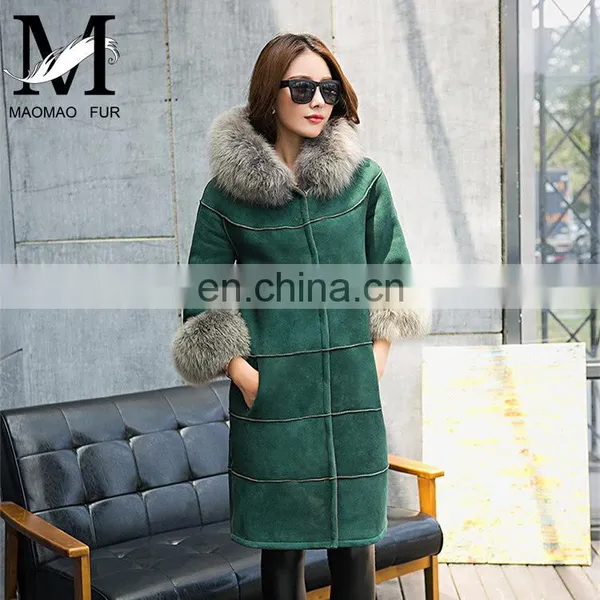 High Quality Fashion Custom Plain Genuine Leather Jacket Women Sheep Skin Jacket photo-4