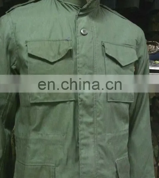 Customized Olive Green Camo Tactical M65 Field Jacket for Army for Men photo-6