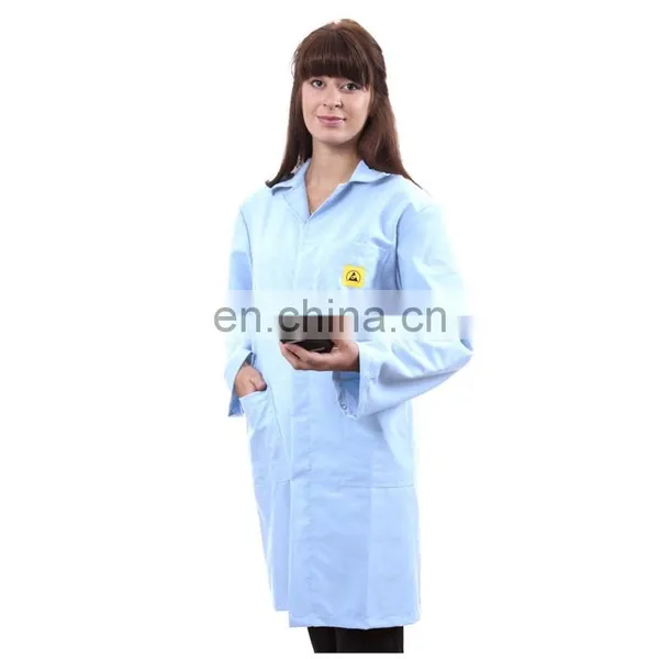 Hard-adhesive and Easy-dressing Antistatic Clothing Standard 3/4 ESD Antistatic Clothes photo-4