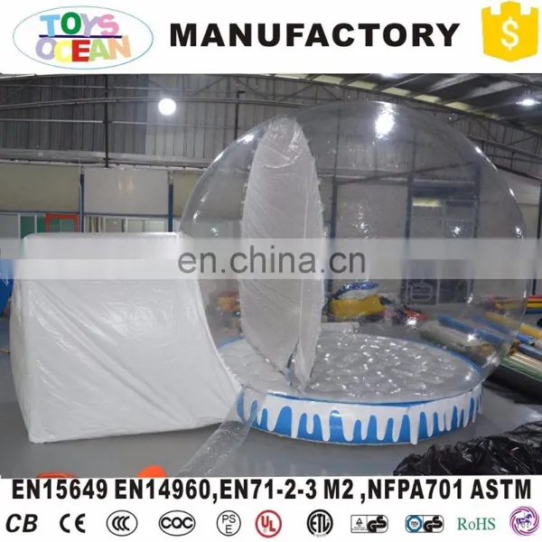 Christmas Decoration Giant Inflatable Snow Globe Xmas Snow Ball photo-3