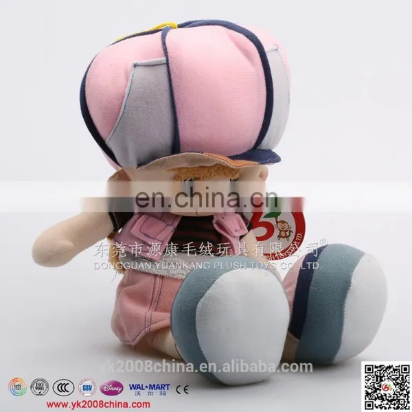 Lovely Custom Made Plush Fashion Baby Doll & Baby Starters Plush Doll photo-3