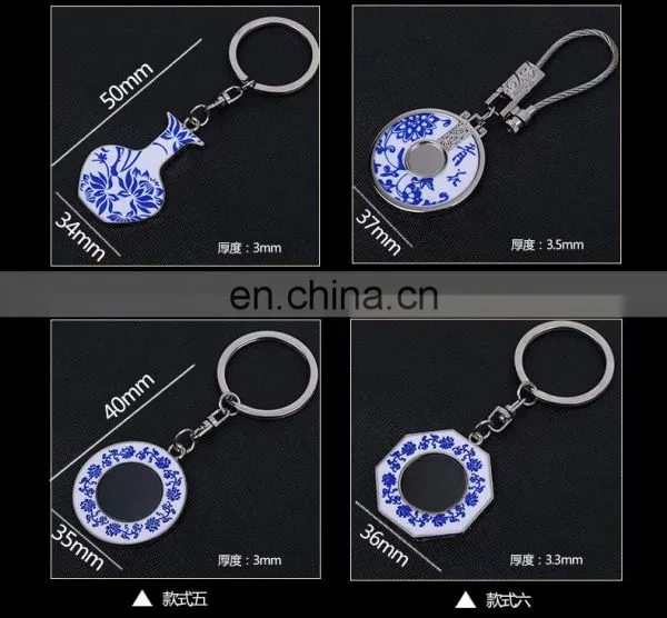 2017 Promotional Badminton 3d Metal Keychain photo-3