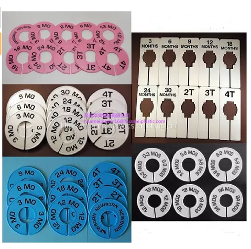Plastic Round Shape Clothing Size Ring Dividers photo-5