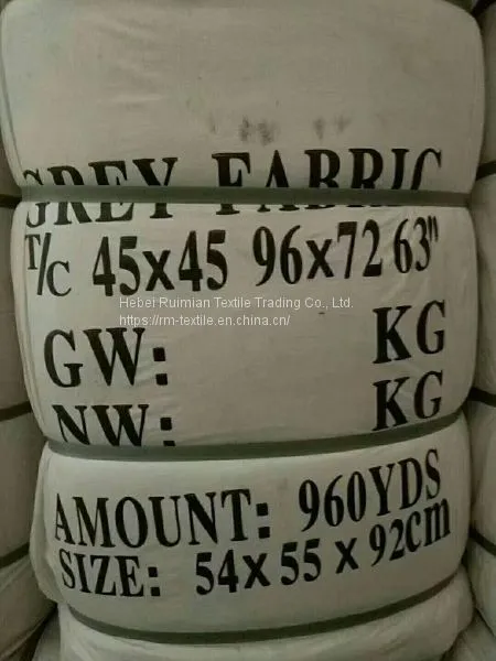 Plain Weave Twill 63 Grey Fabric Manufacturer photo-2