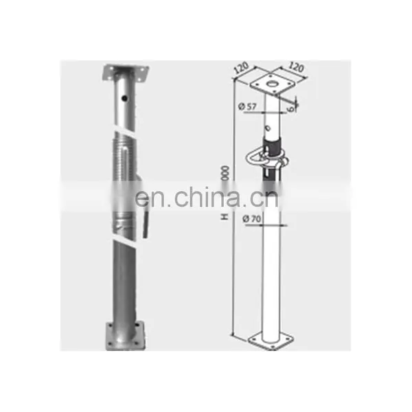ASP-079 Galvanized Building Adjustable Formwork Shoring Props Jack For Scaffolding photo-2