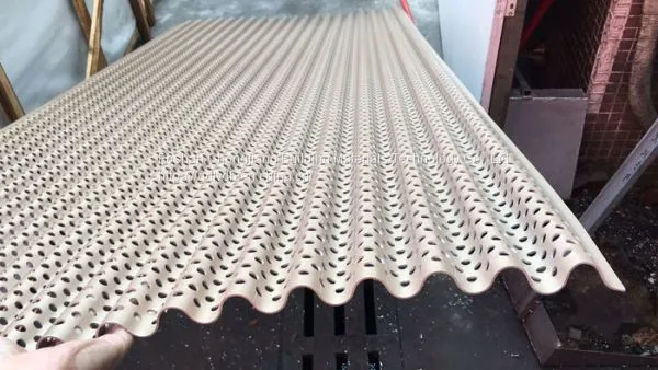 For Office Building & Resort 3.0mm &3.5mm Thickness Carvings Aluminium Veneer photo-2