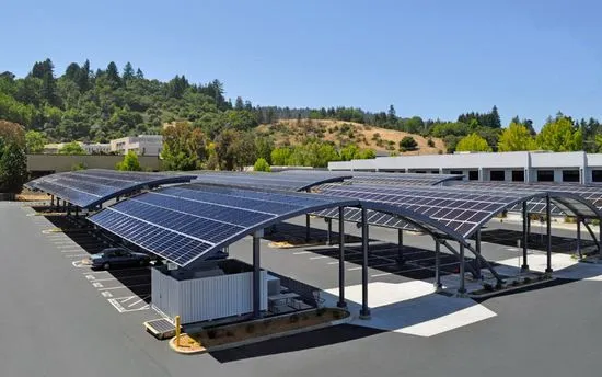 Suitable For Hospital Stainless Steel Solar Power Carport photo-2