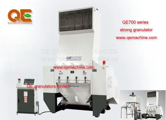 70HP 100HP 150HP Plastic Crusher Granulators
