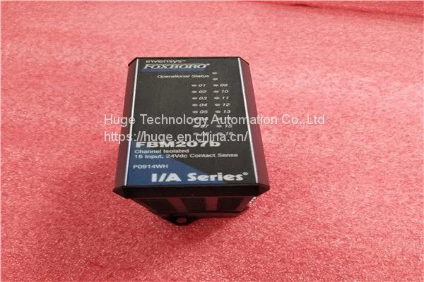FOXBORO P0914SV INPUT MODULE FBM203 ANALOG ISOLATED 8POINT RTD
