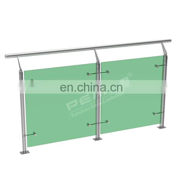 High Grade Stainless Steel Glass Handrail Terrace Balcony Stainless Steel Railing photo-6