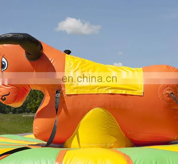 Interactive Adult Inflatable Carnival Game Pull Riding Rodeo Games Sports photo-6